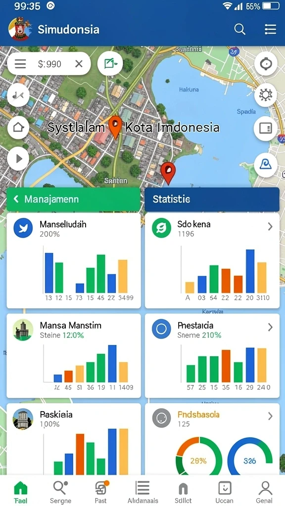 7game - Tampilan antarmuka yang intuitif dan mudah digunakan.