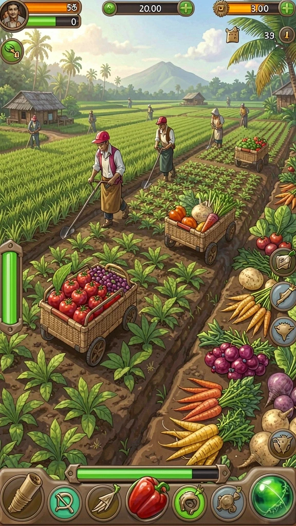 7game - Fitur sosial untuk berbagi pencapaian game.
