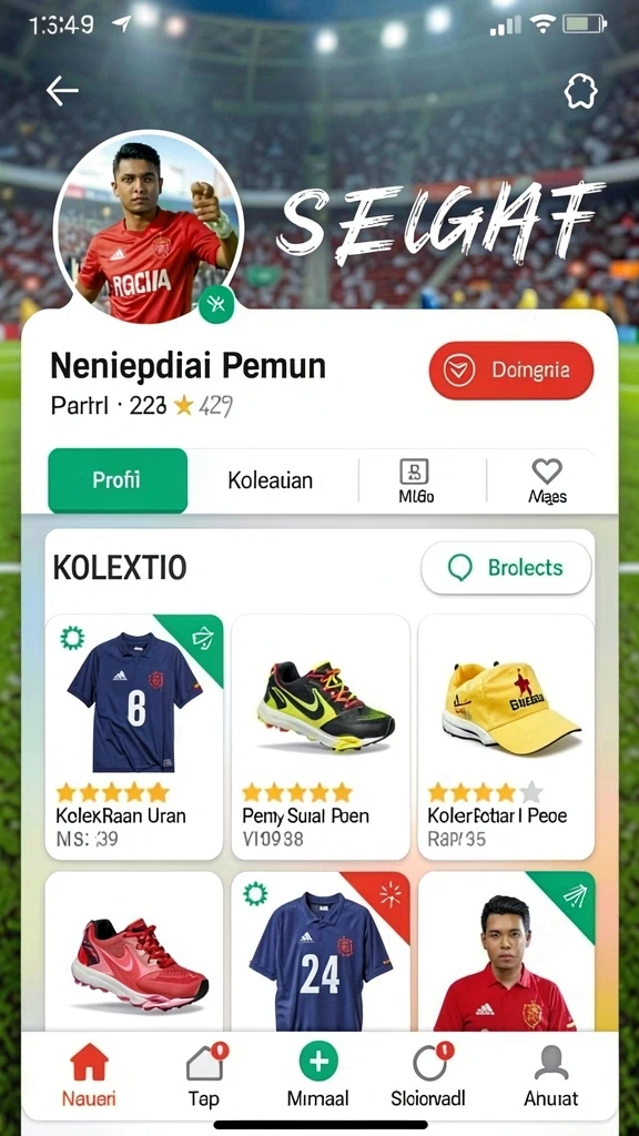 dan777 - Tampilan antarmuka pengguna yang ramah dan intuitif.