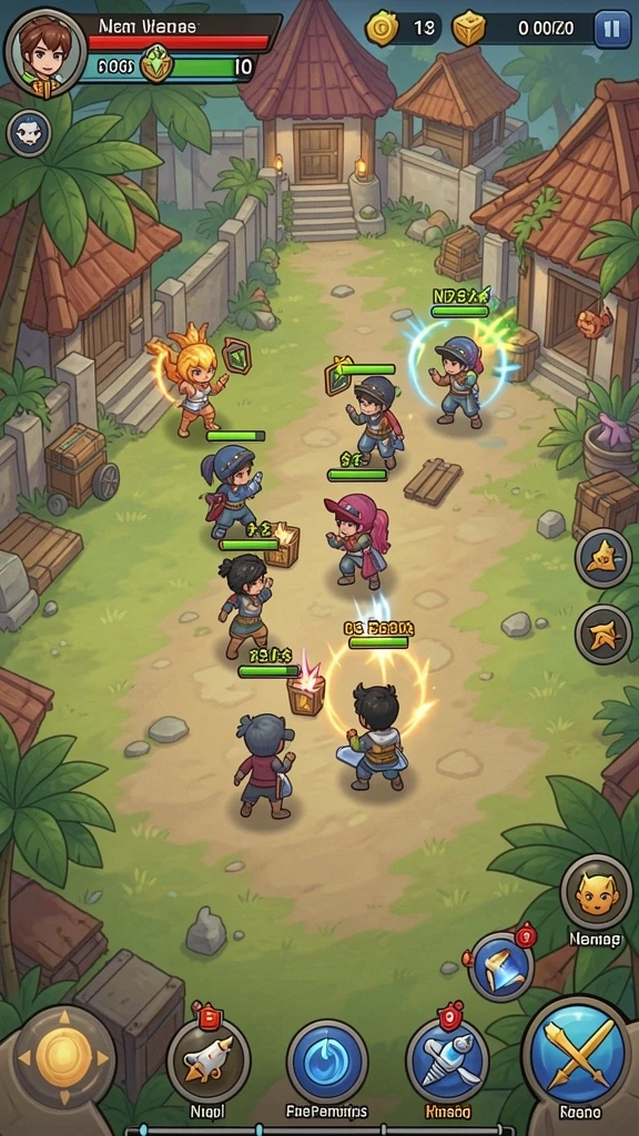 gatotkaca123 - Tampak karakter Gatotkaca dalam aksi heroik.