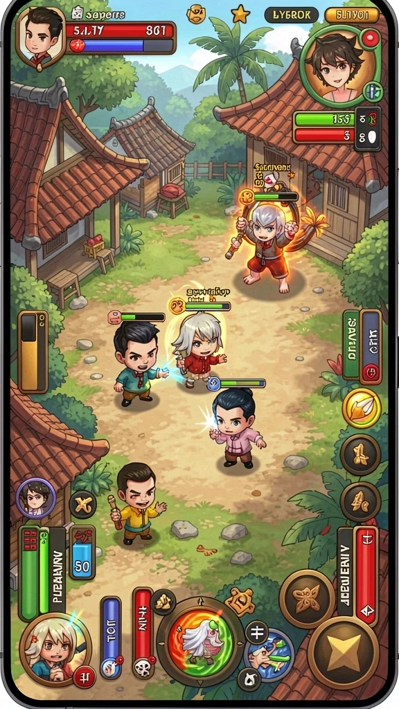 hr89 - Tangkapan layar menunjukkan mode multiplayer dalam aksi.