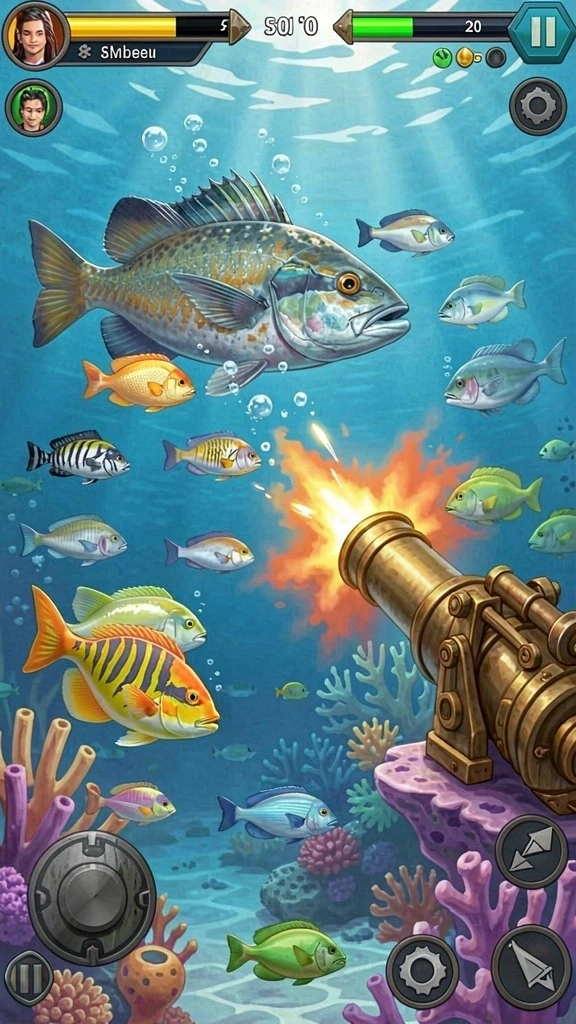 orca128 - Pengguna melawan monster laut yang menakutkan.