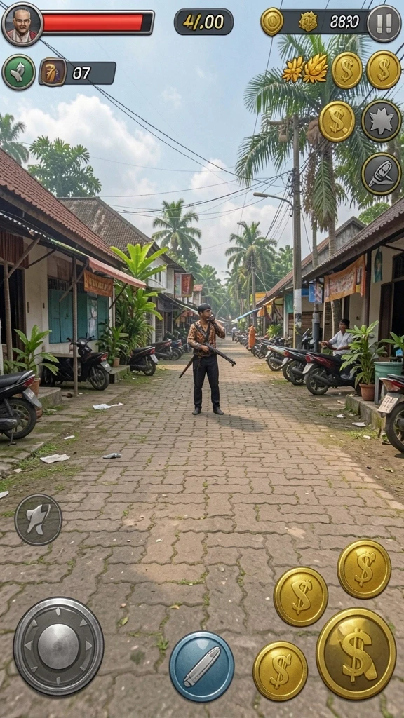 peniti4d - Tampilan antarmuka pengguna yang menarik dan intuitif.